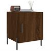 vidaXL Bedside Cabinets 2 pcs Brown Oak 40x40x50 cm Engineered Wood