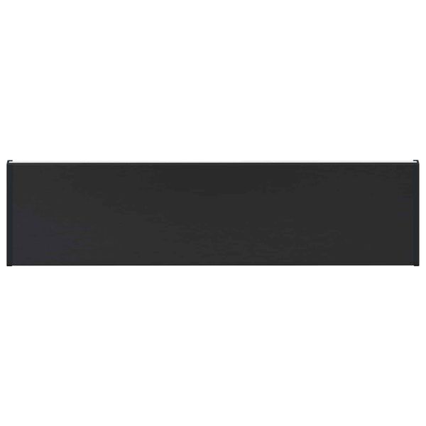 vidaXL Window Sill Anthracite with Wood Grain 80 x 20 x 4.5 cm PVC