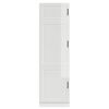 vidaXL Kitchen Cupboard "Porto" High Gloss White Engineered Wood