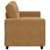 vidaXL Sofa Brown 160 x 80 x 82 cm Poly velvet