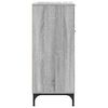vidaXL Bathroom Cabinet Grey sonoma 39.5 x 36 x 88 cm Engineered wood