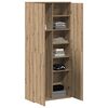 vidaXL Highboard Artisan oak 80 x 35 x 180 cm Engineered wood