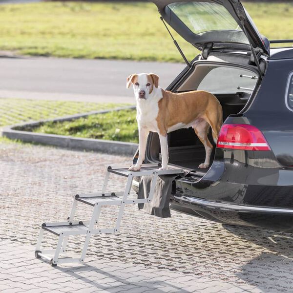 TRIXIE 3-step Pet Folding Steps Aluminium