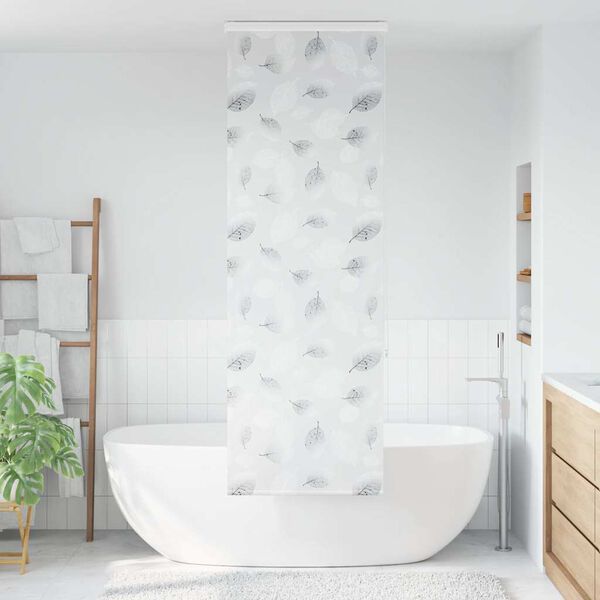 vidaXL Shower Roller Blind with Cassette 60x240 cm Fabric Width 56 cm