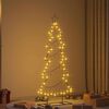 vidaXL Metal Christmas Tree with Stand Black 150 cm Steel