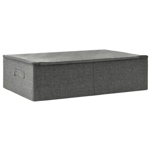 vidaXL Storage Box Fabric 70x40x18 cm Anthracite