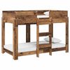 vidaXL Bunk Bed for Kids Old Wood 80 x 160 cm Engineered Wood