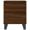 vidaXL Bedside Cabinets 2 pcs Brown Oak 40x35x50 cm Engineered Wood