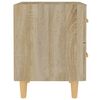 vidaXL Bed Cabinet Sonoma Oak 40x35x47.5 cm