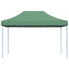 vidaXL Party Tent Folding Green 279 x 410 x 315 cm Oxford Fabric