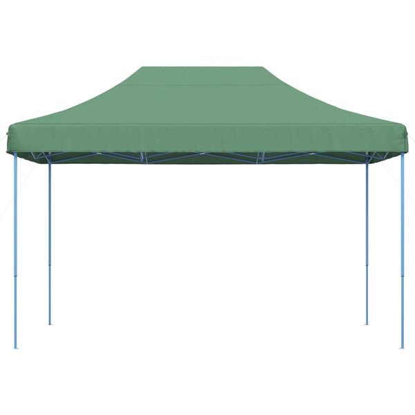 vidaXL Party Tent Folding Green 279 x 410 x 315 cm Oxford Fabric