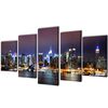vidaXL Canvas Painting | Colourful | Wood frame and waterproof canvas