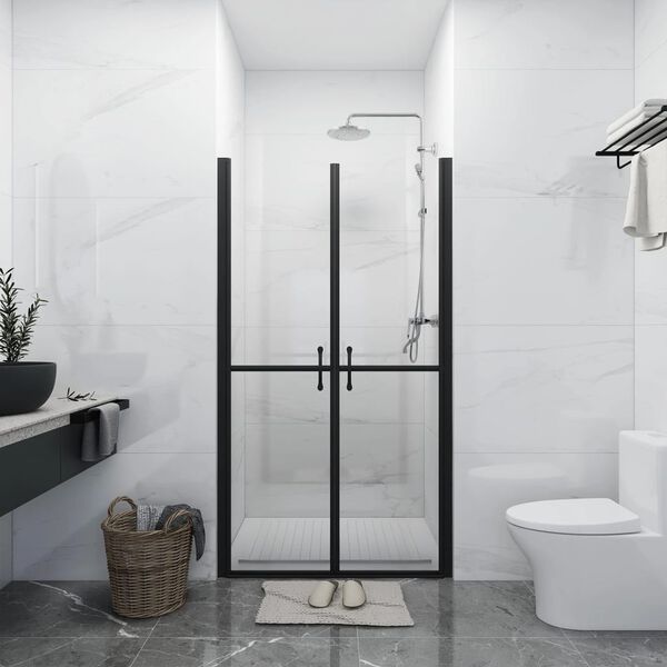 vidaXL Shower Door Clear ESG (93-96)x190 cm