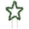 vidaXL Christmas Light Decorations with Spikes 3 pcs Star 50 LEDs 29 cm