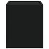 vidaXL Wall-mounted Bedside Cabinet Black 45x30x35 cm