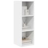 vidaXL Wall-mounted TV Cabinet White 37x37x107 cm Engineered Wood