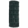 vidaXL Euro Fence Green 0.6 x 10 m PVC-coated iron