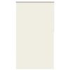 vidaXL Roller Blind Blackout Off White 140x210cm Fabric Width 136.6cm