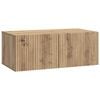 vidaXL Wall-Mounted TV Cabinet Artisan Oak 78.5 x 41 x 30 cm