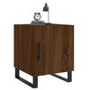 vidaXL Bedside Cabinets 2 pcs Brown Oak 40x40x50 cm Engineered Wood