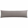 vidaXL Sofa Pillows 2 pcs Taupe 145 x 40 cm Fabric