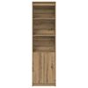 vidaXL Highboard Artisan Oak 50x35x180 cm Engineered Wood