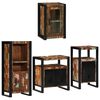 vidaXL Bathroom Furniture Set 4 pcs Multicolour Solid Reclaimed Wood