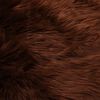 vidaXL Rug 60x90 cm Faux Sheep Leather Brown