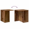 vidaXL End Table 2 pcs Old Wood 37 x 32 x 40 cm Engineered Wood