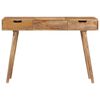 vidaXL Dressing Table 112x45x76 cm Solid Mango Wood