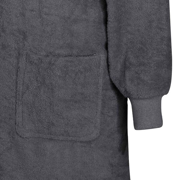 vidaXL Blanket Hoodie KINN Anthracite XL Cotton