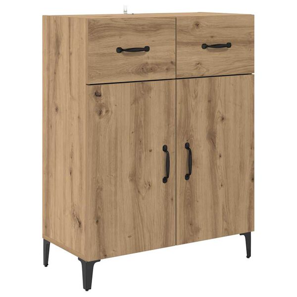 vidaXL Sideboard Artisan Oak 69.5 x 34 x 90 cm Engineered Wood