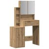 vidaXL Dressing Table Artisan oak 80 x 35 x 132 cm Engineered wood