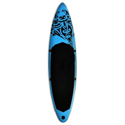 vidaXL Inflatable Stand Up Paddleboard Set 366x76x15 cm Blue