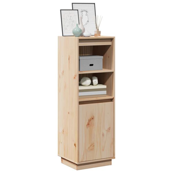 vidaXL Highboard 37x34x110 cm Solid Wood Pine