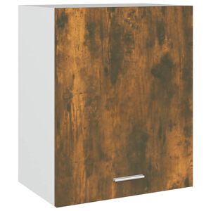 vidaXL Hanging Cabinet Lyon Smoked Oak 50x31x60 cm Engineered Wood