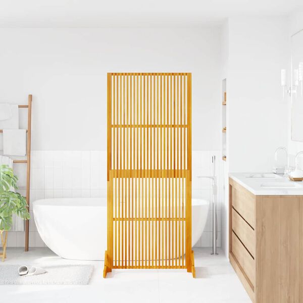 vidaXL Privacy Screen Indoor/Outdoor 180.5 cm Solid Acacia Wood