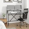 vidaXL Desk Grey Sonoma 100x50x90 cm Engineered Wood and Iron