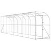 vidaXL Against Wall Chicken Coop Silver 800 x 150 x 215 cm