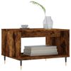 vidaXL Coffee Table Smoked Oak 60x50x40 cm Engineered Wood