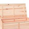 vidaXL Outdoor Cushion Box 100x50x56 cm Solid Wood Fir