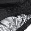 vidaXL Motorcycle Cover Black 295x110x140 cm 210D Oxford