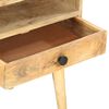 vidaXL Bedside Cabinet 40x35x50 cm Solid Mango Wood