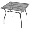 vidaXL 5 Piece Outdoor Dining Set Steel Anthracite
