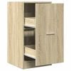 vidaXL Apothecary Cabinet Sonoma Oak 40x41x77,5 cm Engineered Wood