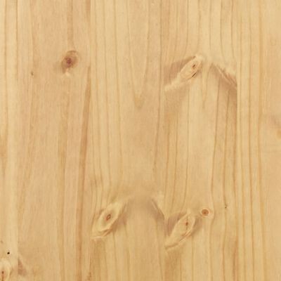 vidaXL Chest of Drawers Corona 80x43x114 cm Solid Wood Pine