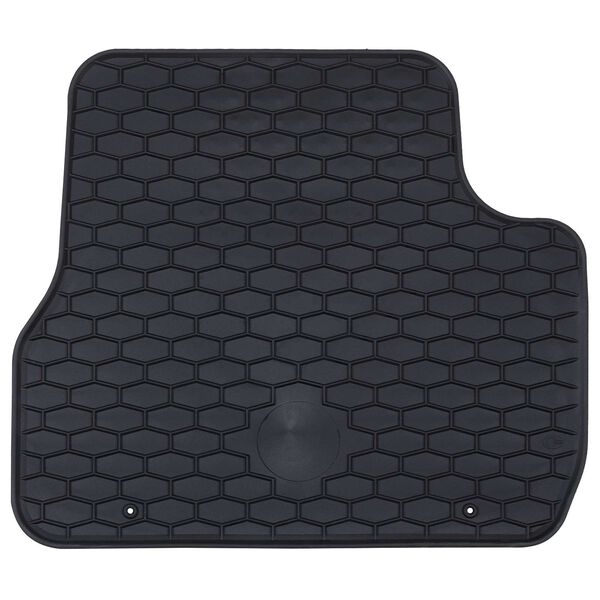 vidaXL Car Mat 4 pcs Black suitable for C3 2017-2024 Rubber
