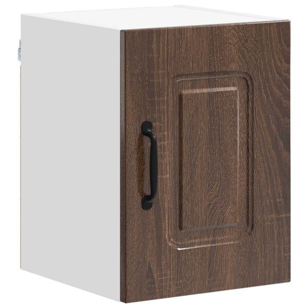 vidaXL Kitchen Cabinet with Storage Kalmar Brown Oak 30 x 31 x 40 cm