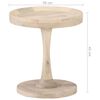 vidaXL Side Table &Oslash;40x45 cm Solid Mango Wood