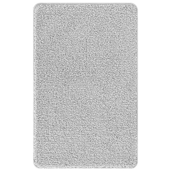 vidaXL Anti-slip Bath Mat Grey 60 x 90 cm PP